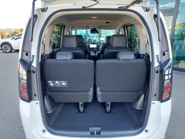 フリード e:HEVエアー EX 登録済未使用車 純正9型ナビ 後方カメラ アダクティブクルーズコントロール 両側電動スライドドア ハーフレザーシート シートヒーター リアクーラー LEDヘッドライト スマートキー 純正アルミホイール(37枚目)