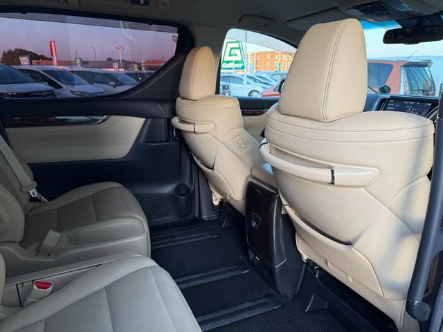 アルファード 2.5G ワンオーナー 衝突軽減 純正ナビ バックカメラ 後席リアモニター 4WD ETC2.0 両側パワースライドドア レザーシート D/Nパワーシート シートヒーター/クーラー 純正17インチアルミ ABS(21枚目)