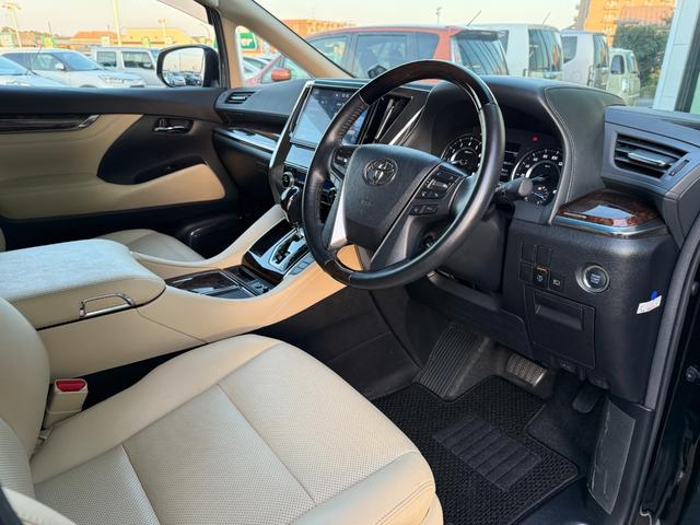 アルファード 2.5G ワンオーナー 衝突軽減 純正ナビ バックカメラ 後席リアモニター 4WD ETC2.0 両側パワースライドドア レザーシート D/Nパワーシート シートヒーター/クーラー 純正17インチアルミ ABS(60枚目)