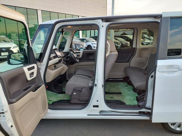 N-BOX G・EXターボホンダセンシング ホンダセンシング アダプティブクルーズ 純正8インチナビ バックカメラ 両側パワースライドドア LEDヘッドライト シートヒーター カーテンエアバック ビルトインETC 両側電動ドア 1オーナー(44枚目)