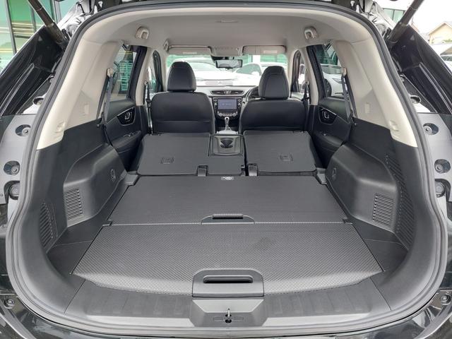 エクストレイル ２０Ｘｉ　アラウンドビューモニター　プロパイロット　衝突軽減ブレーキ　純正ナビ　ＥＴＣ　ドライブレコーダー　パワーシート　シートヒーター　パワーバックドア　インテリジェントルームミラー　純正アルミホイール（34枚目）