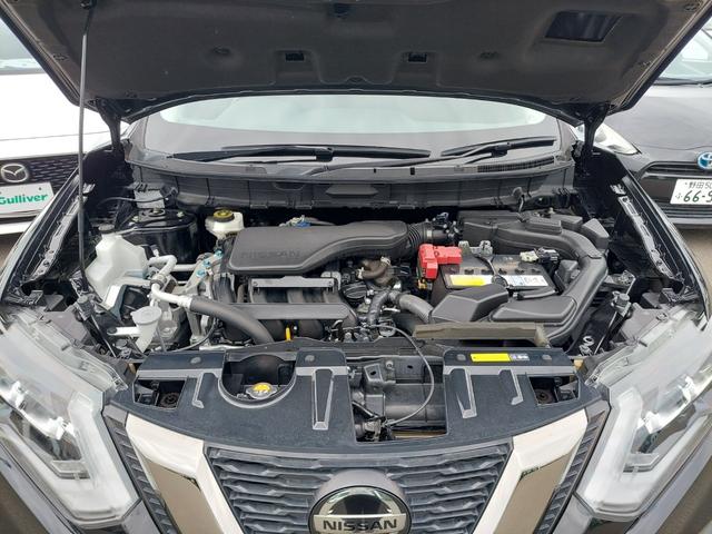 エクストレイル ２０Ｘｉ　アラウンドビューモニター　プロパイロット　衝突軽減ブレーキ　純正ナビ　ＥＴＣ　ドライブレコーダー　パワーシート　シートヒーター　パワーバックドア　インテリジェントルームミラー　純正アルミホイール（52枚目）