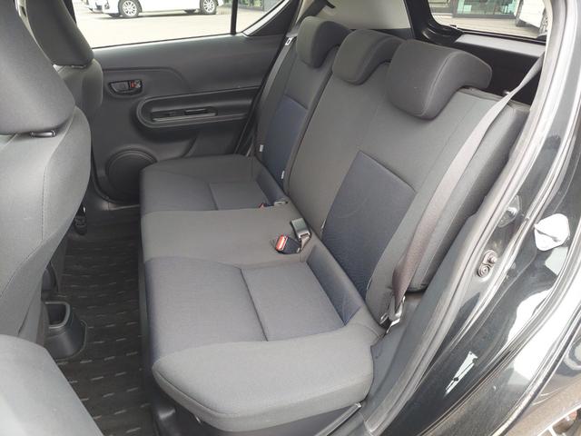 アクア S 純正ナビ フルセグTV バックカメラ シートヒーター プッシュスタート ステアリングスイッチ LEDヘッドライト オートライト ドアバイザー 社外アルミホイール スマートキー 横滑り防止装置 イモビ(39枚目)