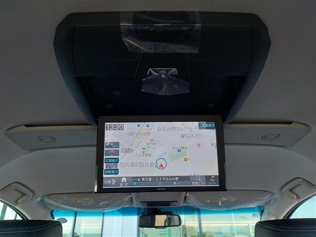 デリカD:5 ブラックエディション 未使用車 アルパインビッグX11インチナビ 12.8インチフリップダウンモニター アラウンドビューカメラ ダブルゾーン ハンドルヒーター パドルシフト ブラインドスポットモニター 電動バックドア(5枚目)