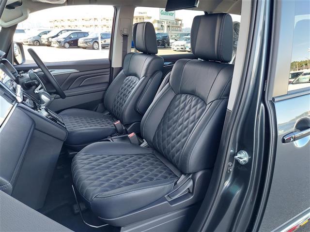 デリカD:5 ブラックエディション 未使用車 アルパインビッグX11インチナビ 12.8インチフリップダウンモニター アラウンドビューカメラ ダブルゾーン ハンドルヒーター パドルシフト ブラインドスポットモニター 電動バックドア(26枚目)