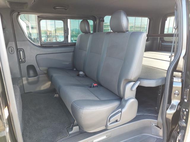 ハイエースバン スーパーＧＬ　ダーク　プライムＩＩ　ベッドキット　バンパーガード　ヒッチメンバー　ＴＲＤマッドガード　トヨタセーフティセンスＣ　パノラミックビューモニター　社外ナビ　フルセグＴＶ　ＥＴＣ　ドライブレコーダー　社外アルミホイール（44枚目）