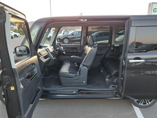 タント カスタムRS トップエディションSA 純正8インチナビ Bluetooth接続 フルセグTV ドライブレコーダー バックカメラ 両側パワースライドドア 衝突軽減ブシステム アイドリングストップ ハーフレザーシート 純正15インチアルミ(28枚目)