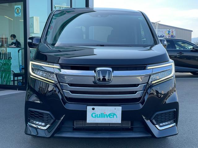 ステップワゴンスパーダ スパーダ ホンダセンシング 純正ナビ バックカメラ 後席モニター ETC2.0 アダプティブクルーズコントロール パドルシフト LEDライト 両側電動スライドドア ドラレコ 背面テーブル サンシェード LKA 純正アルミホイール(74枚目)