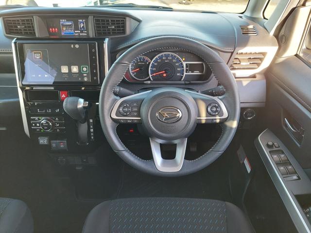 トール カスタムG ターボ ワンオーナー パノラマモニター スマートアシスト アダプティブクルーズコントロール 純正ディスプレイオーディオ フルセグTV ETC ドラレコ 両側電動スライドドア 純正アルミホイール スマートキー(9枚目)