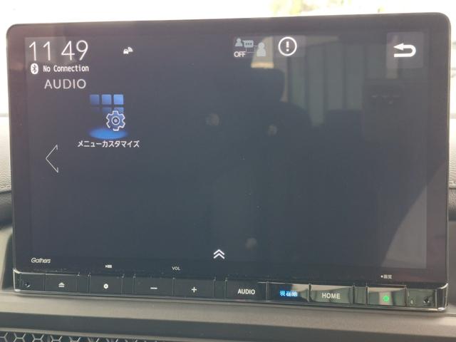 ステップワゴン e:HEVスパーダ 登録済未使用車 純正11.4型ナビ 15.6インチ後席モニター バックカメラ パドルシフト 両側パワースライドドア パワーバックドア ハーフレザーシート シートヒーター コーナーセンサー メモリナビ(5枚目)