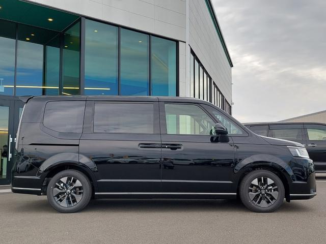 ステップワゴン e:HEVスパーダ 登録済未使用車 純正11.4型ナビ 15.6インチ後席モニター バックカメラ パドルシフト 両側パワースライドドア パワーバックドア ハーフレザーシート シートヒーター コーナーセンサー メモリナビ(73枚目)