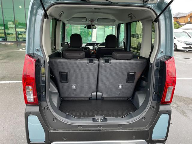 タント ファンクロス 純正ナビ 全方位カメラ ドラレコ 衝突軽減ブレーキ 両側電動スライドドア アイドリングストップ LEDライト フォグランプ コーナーセンサー ルーフレール 後席サンシェード シートヒーター 地デジ(53枚目)