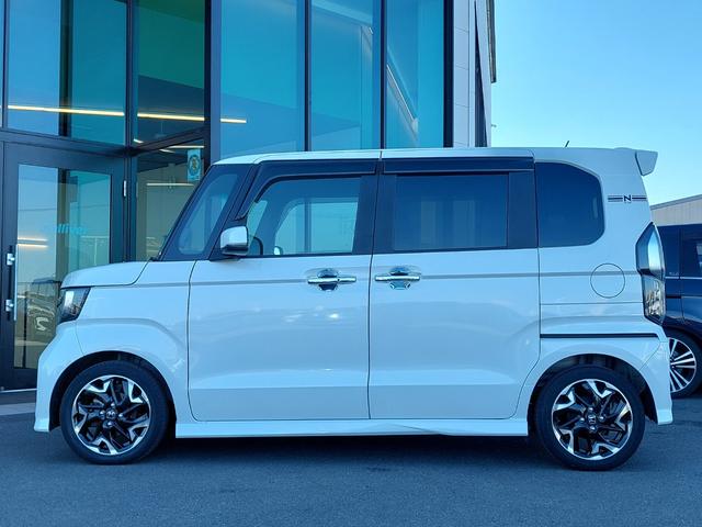 Ｎ－ＢＯＸカスタム Ｇ・ＥＸターボホンダセンシング　ワンオーナー　衝突被害軽減ブレーキ　純正ナビ　・ＦＭ／ＡＭ／ＣＤ／ＤＶＤ／フルセグＴＶ／Ｂｌｕｅｔｏｏｔｈ　両側パワースライドドア　ＥＴＣ　バックカメラ　ハーフレザーシート　Ｄ／Ｎシートヒーター　ＡＣ（62枚目）