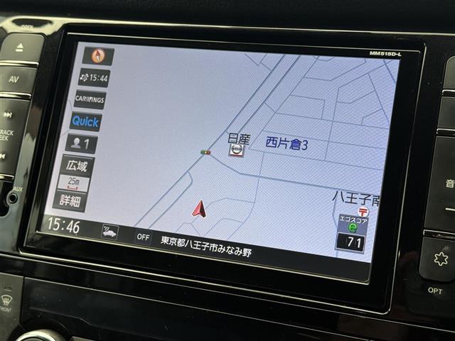 エクストレイル ２０Ｘ　エマージェンシーブレーキパッケージ　純正ナビ　・ＡＭ／ＦＭ／ＣＤ／ＤＶＤ／フルセグＴＶ／Ｂｌｕｅｔｏｏｔｈ　衝突被害軽減ブレーキ　バックカメラ　ハーフレザーシート　Ｄ／Ｎシートヒーター　ＥＴＣ　前方ドライブレコーダー　プッシュスタート（2枚目）