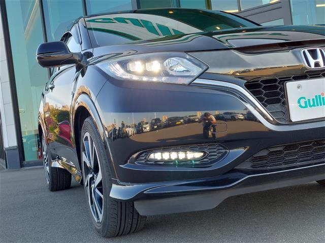 ヴェゼル ハイブリッド　純正７インチナビ　フルセグＴＶ　バックカメラ　ＥＴＣ　ホンダセンシング　アダプティブクルーズコントロール　衝突軽減ブレーキ　パドルシフト　ハーフレザーシート　シートヒーター　純正アルミホイール　ＥＳＣ（35枚目）