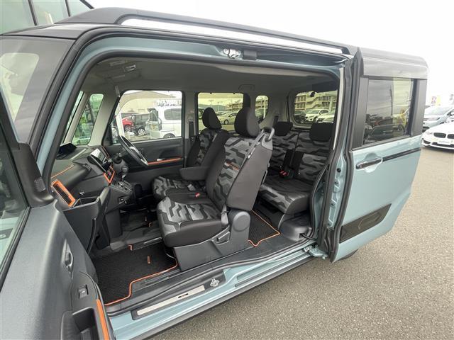 タント ファンクロスターボ 純正10インチナビ パノラミックビューモニター フルセグ ビルトインETC ドライブレコーダー シートヒーター 両側パワースライドドア 運転席ロングスライドシート スマートパノラマパーキング 横滑防止(49枚目)