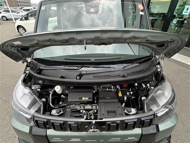 デリカミニ T プレミアム 衝突軽減装置 ブルートゥース ターボエンジン USB LKA 寒冷地 パワステ Aライト フルタイム4WD エアバッグ LEDヘッド ESC クルコン インテリキー キーフリー ルーフレール ABS(40枚目)