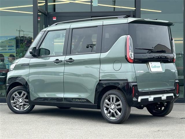 デリカミニ T プレミアム 衝突軽減装置 ブルートゥース ターボエンジン USB LKA 寒冷地 パワステ Aライト フルタイム4WD エアバッグ LEDヘッド ESC クルコン インテリキー キーフリー ルーフレール ABS(43枚目)
