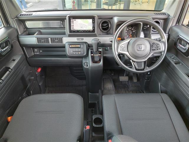 Ｎ－ＶＡＮ＋スタイル ファン・ターボホンダセンシング　純正ナビ　バックカメラ　ＥＴＣ　ＬＥＤライト　フォグランプ　アダプティブクルーズコントロール　衝突軽減ブレーキ　車線逸脱警報　横滑り防止装置　バックソナー　プッシュスタート　スマートキー　ナビ＆ＴＶ（42枚目）