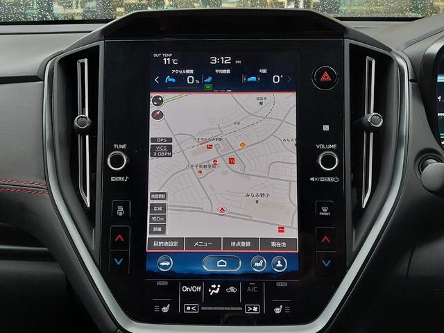 レヴォーグ ＳＴＩスポーツ　ＥＸ　純正ナビ　本革シート　ドラレコ　クルコン　アイサイトＸ　アイサイトセーフティプラス　デジタルインナーミラー　バックカメラ　パワーシート　シートヒーター　純正アルミホイール　ＬＥＤヘッドライト　ターボ車（4枚目）