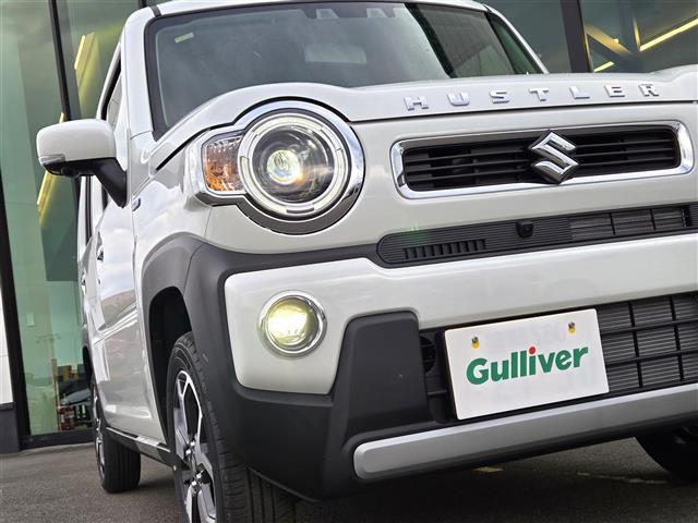 ハスラー ハイブリッドX 届出済未使用車 全方位モニター 純正ナビ フルセグTV 衝突軽減ブレーキ レーダークルーズコントロール コーナーセンサー LEDヘッドライト シートヒーター 純正アルミホイール スマートキー AAC(35枚目)