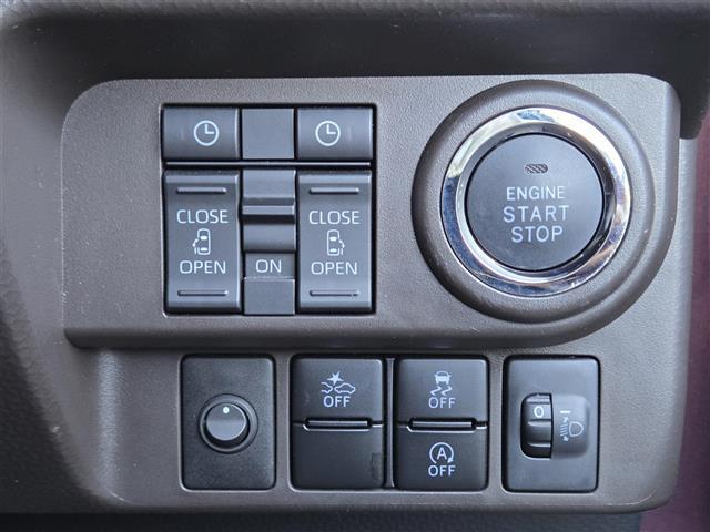 ルーミー Ｇ　純正ナビ　後方カメラ　ＥＴＣ　両側電動スライドドア　衝突軽減ブレーキ　横滑り防止装置　アイドリングストップ　ＬＥＤヘッドライト　フォグランプ　コーナーセンサー　プッシュスタート　スマートキー　パワステ（12枚目）