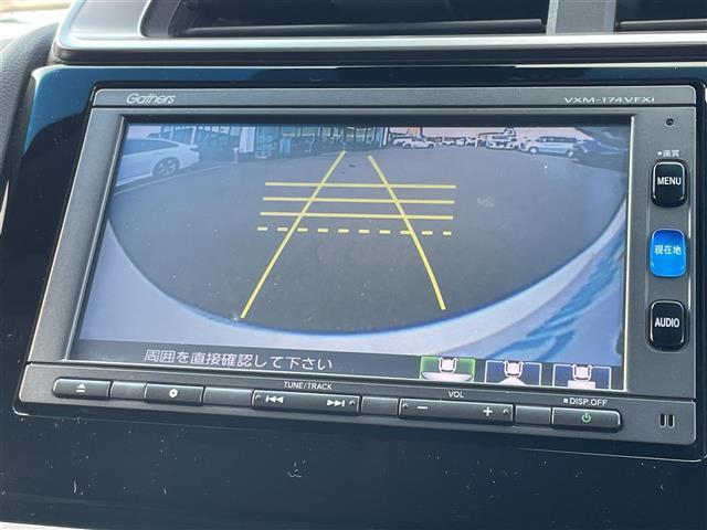 フィットハイブリッド Lパッケージ 純正ナビ バックカメラ ETC 衝突軽減 横滑り防止 クルーズコントロール ハーフレザーシート LEDヘッドライト コンフォートビューパッケージ あんしんパッケージ AUTOライト ナビ&TV LED(3枚目)