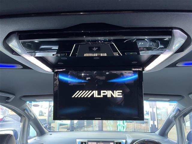 ヴェルファイア 2.5Z Aエディション ゴールデンアイズ アルパイン11型ナビ アルパイン12.8型後席モニター アルパインビルトインカーアロマ プリクラッシュセーフティ レーダークルーズコントロール TEIN車高調 スペアタイヤ ワンオーナー Bカメ 3列(5枚目)
