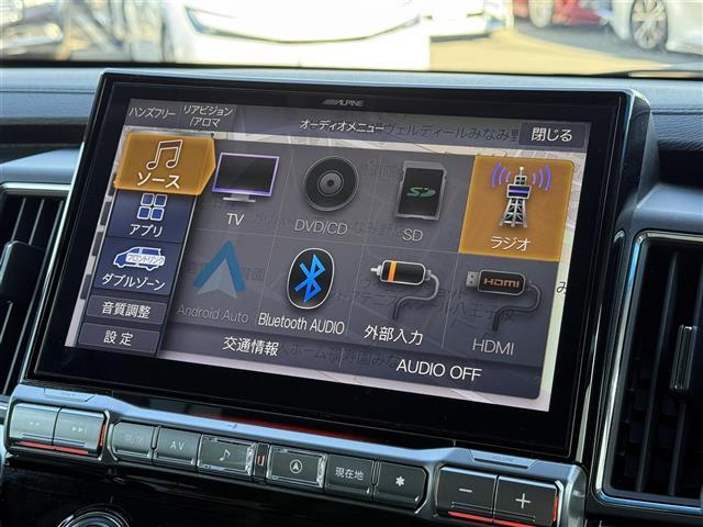 デリカＤ：５ Ｇ　パワーパッケージ　１１型ナビ　１０型後席モニター全方位カメラ　電動サイドステップ　ＪＡＯＳフロントリアスキットバー　リアラダー　マッドガード　衝突軽減　レーダークルーズコントロール　シートヒーター　ステアリングヒーター（4枚目）