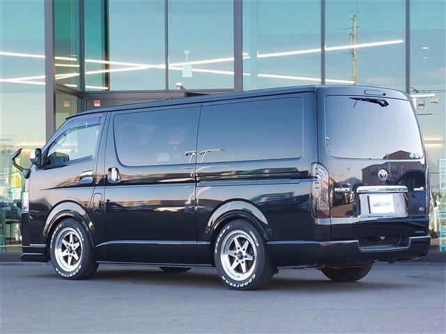 ハイエースバン スーパーGL 50TH アニバーサリーリミテッド セーフティセンス プリクラッシュセーフティ レーンキープアシスト オートハイビーム SDナビ バックカメラ 両側パワースライドドア LEDヘッドライト ベットキット ドラレコ ETC SDナビ 地デジ(43枚目)