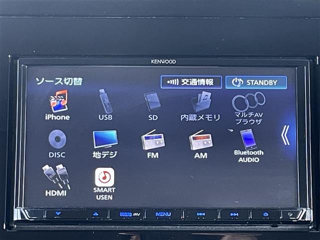 デリカD:5 P マルチアラウンドモニター 衝突軽減ブレーキ レーダークルーズコントロール 社外ナビ フルセグTV ETC ドライブレコーダー 両側電動スライドドア パワーバックドア シートヒーター パドルシフト 3列(7枚目)