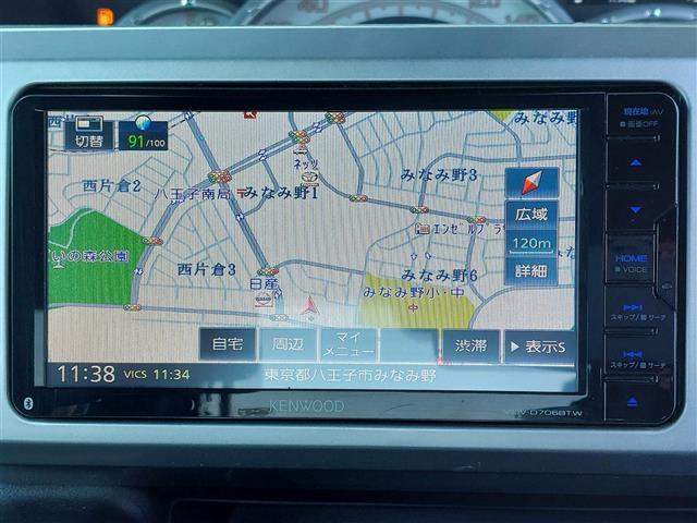 ピクシスメガ Gターボ SAIII 社外ナビ フルセグ バックカメラ ドライブレコーダー ETC 両側パワースライドドア 衝突軽減ブレーキ オートマチックハイビーム アイドリングストップ スマートキー LEDヘッドライト エアコン PS(3枚目)