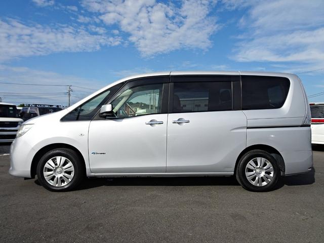 セレナ 20X S-ハイブリッド 車検整備2年付き 禁煙車 SDナビ DVD再生 音楽録音 フルセグ Bカメラ BT音楽 キーレス エンスタ Aライト クルコン ステリモ 左電動ドア Aストップ 前後ドラレコ 後席モニター Tチェーン(57枚目)
