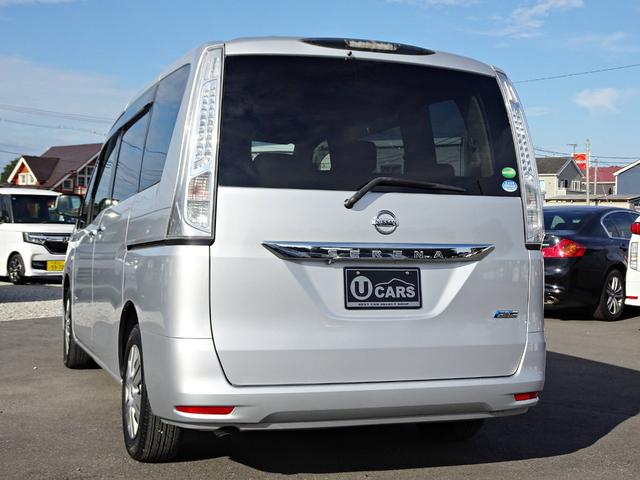 セレナ 20X S-ハイブリッド 車検整備2年付き 禁煙車 SDナビ DVD再生 音楽録音 フルセグ Bカメラ BT音楽 キーレス エンスタ Aライト クルコン ステリモ 左電動ドア Aストップ 前後ドラレコ 後席モニター Tチェーン(64枚目)