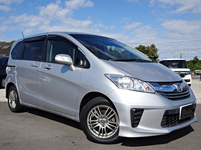 フリード X サイドリフトアップシート 禁煙車 メモリーナビ DVD ワンセグ Bカメラ BT音楽 スマートキー ETC オートエアコン ステアリモコン 左電動スライドドア HID 社外15インチAW Tチェーン(10枚目)