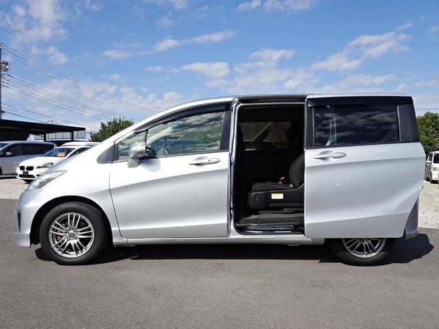 フリード X サイドリフトアップシート 禁煙車 メモリーナビ DVD ワンセグ Bカメラ BT音楽 スマートキー ETC オートエアコン ステアリモコン 左電動スライドドア HID 社外15インチAW Tチェーン(53枚目)