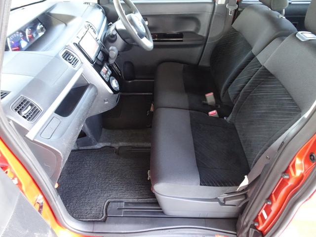 タント カスタムX SAII スローパー 電動ウィンチ SDナビ DVD フルセグ バックカメラ USB BT音楽 スマートキー ETC Aライト 両側電動スライドドア Aストップ 衝突軽減 LEDライト フォグ 純正14AW(14枚目)