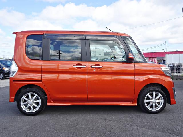 タント カスタムX SAII スローパー 電動ウィンチ SDナビ DVD フルセグ バックカメラ USB BT音楽 スマートキー ETC Aライト 両側電動スライドドア Aストップ 衝突軽減 LEDライト フォグ 純正14AW(57枚目)