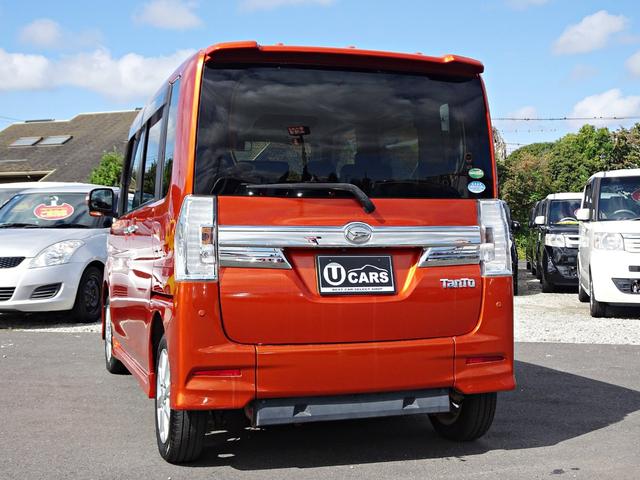 タント カスタムX SAII スローパー 電動ウィンチ SDナビ DVD フルセグ バックカメラ USB BT音楽 スマートキー ETC Aライト 両側電動スライドドア Aストップ 衝突軽減 LEDライト フォグ 純正14AW(62枚目)