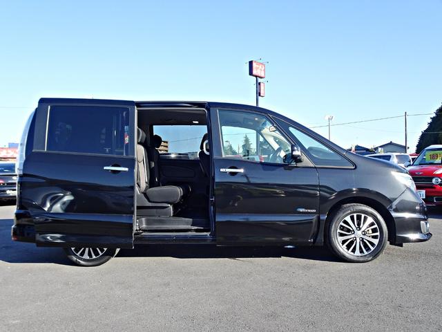 セレナ ハイウェイスター Vセレクション+セーフティ SHV 禁煙車 SDナビ DVD 音楽録音 フルセグ 全周囲カメラ BT音楽 後席モニター スマキー ETC Aライト クルコン ステアリモコン 両側電動スライド 衝突軽減 車線逸脱 LED フォグ 16AW(59枚目)