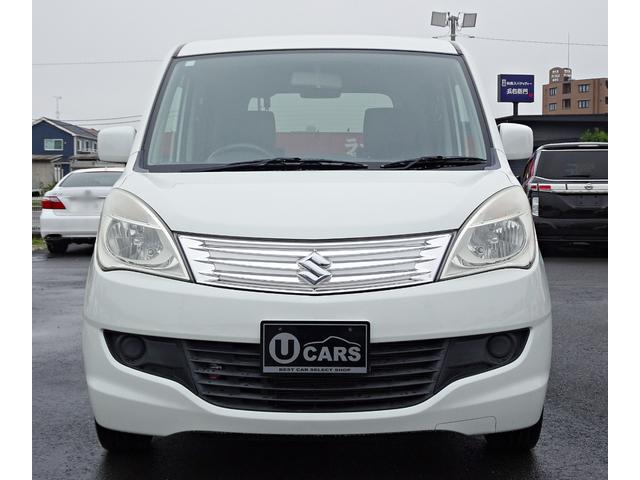 ソリオ G ユーザー買取車 ディスプレイ付きオーディオ バックカメラ CD USB AUX スマートキー ステアリモコン 左電動スライドドア シートリフター 社外LEDヘッドライト タイミングチェーン 新品タイヤ(8枚目)