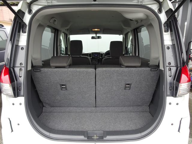 ソリオ G ユーザー買取車 ディスプレイ付きオーディオ バックカメラ CD USB AUX スマートキー ステアリモコン 左電動スライドドア シートリフター 社外LEDヘッドライト タイミングチェーン 新品タイヤ(21枚目)