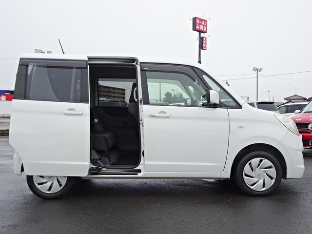 ソリオ G ユーザー買取車 ディスプレイ付きオーディオ バックカメラ CD USB AUX スマートキー ステアリモコン 左電動スライドドア シートリフター 社外LEDヘッドライト タイミングチェーン 新品タイヤ(52枚目)