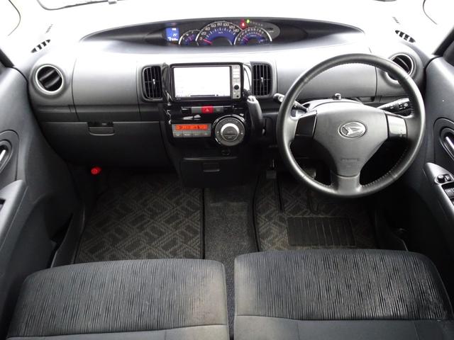 タント カスタムRS 後期 禁煙車 ターボ SDナビ DVD再生 フルセグ バックカメラ AUX BT音楽 スマートキー オートエアコン 左電動ドア HIDライト フォグ 純正15AW タイミングチェーン(10枚目)