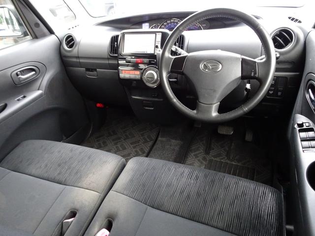 タント カスタムRS 後期 禁煙車 ターボ SDナビ DVD再生 フルセグ バックカメラ AUX BT音楽 スマートキー オートエアコン 左電動ドア HIDライト フォグ 純正15AW タイミングチェーン(11枚目)