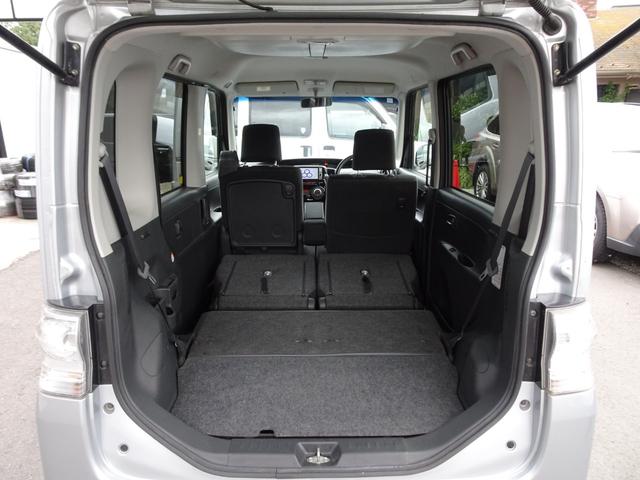 タント カスタムRS 後期 禁煙車 ターボ SDナビ DVD再生 フルセグ バックカメラ AUX BT音楽 スマートキー オートエアコン 左電動ドア HIDライト フォグ 純正15AW タイミングチェーン(22枚目)