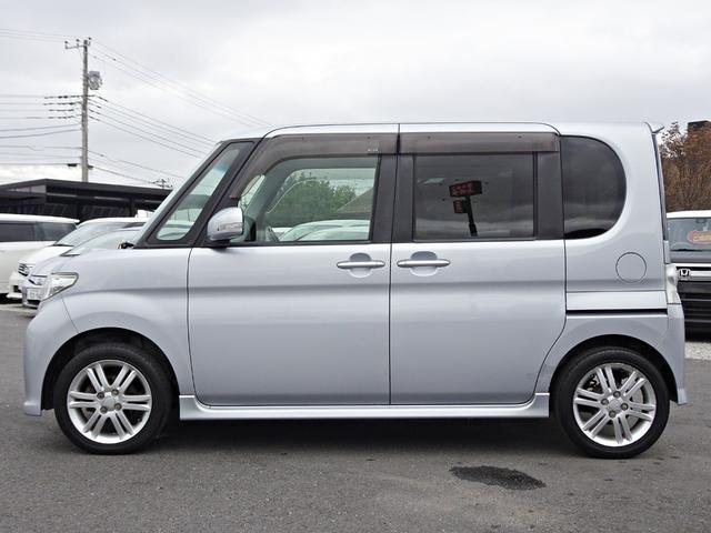 タント カスタムRS 後期 禁煙車 ターボ SDナビ DVD再生 フルセグ バックカメラ AUX BT音楽 スマートキー オートエアコン 左電動ドア HIDライト フォグ 純正15AW タイミングチェーン(50枚目)