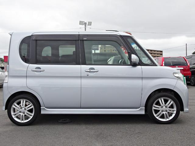 タント カスタムRS 後期 禁煙車 ターボ SDナビ DVD再生 フルセグ バックカメラ AUX BT音楽 スマートキー オートエアコン 左電動ドア HIDライト フォグ 純正15AW タイミングチェーン(52枚目)