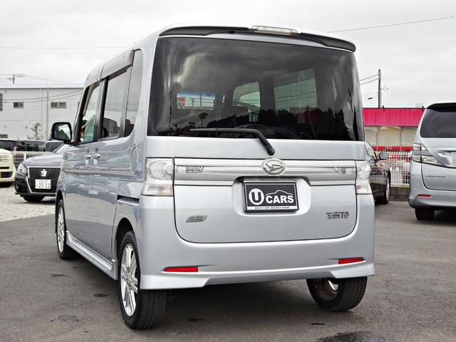 タント カスタムRS 後期 禁煙車 ターボ SDナビ DVD再生 フルセグ バックカメラ AUX BT音楽 スマートキー オートエアコン 左電動ドア HIDライト フォグ 純正15AW タイミングチェーン(56枚目)