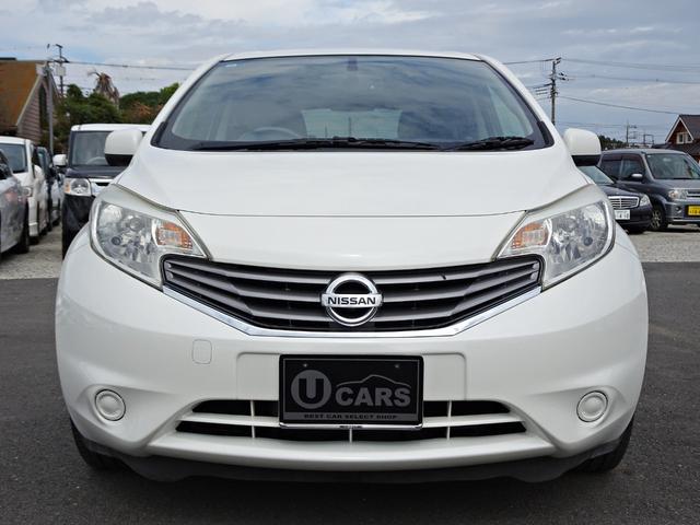 ノート メダリスト 禁煙車 SDナビ DVD再生 フルセグ 全方位カメラ BT音楽 ETC スマートキー Aライト オートエアコン ハーフレザー Aストップ シートリフター 社外14AW Tチェーン タイヤ4本新品(8枚目)